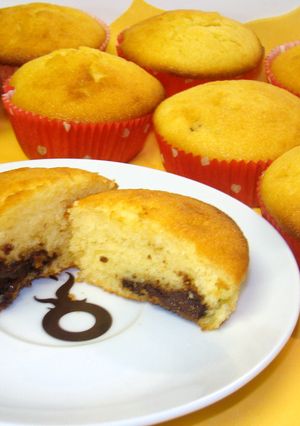 Nutellás muffin recept fotója