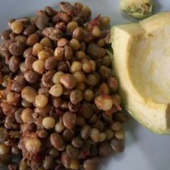 A picture of Green beans githeri.
