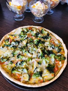 Una foto de Quiche de verduras