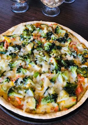 Una foto de Quiche de verduras