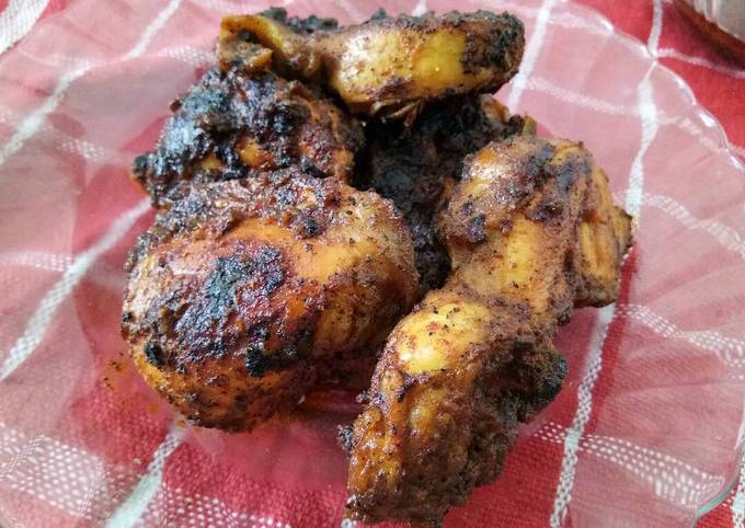 Ayam bakar teflon pedas maknyus