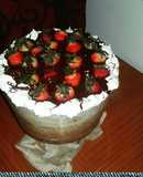 Tres leches con ron y nutela