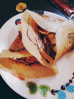 Chocolate Banana Crepes Wrap रेसिपी मुख्य फोटो