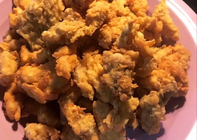 Bagaimana Menyiapkan Ayam crispy mini kepepet 🤦🏻‍♀️, Enak Banget