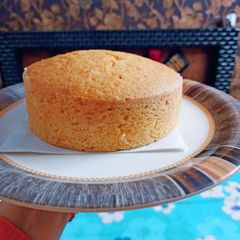 Vanilla Sponge Cake A picture of Vanilla Sponge Cake.