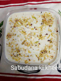 साबूदाना की खीर रेसिपी मुख्य फोटो