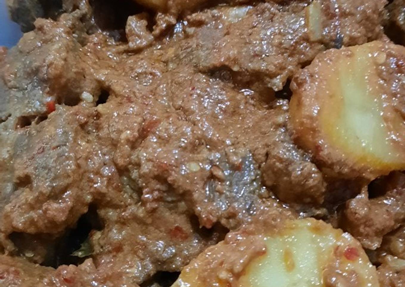 Rendang daging