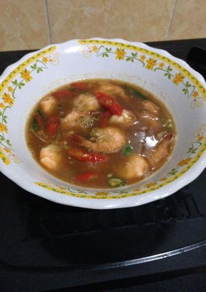 Foto resep Udang saus tiram