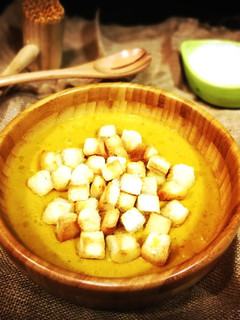 Una foto de Crema multivitamínica con verdura de la huerta