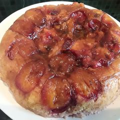 Sig's Moist Pan Plum Cake Pudding A picture of Sig's Moist Pan Plum Cake Pudding.