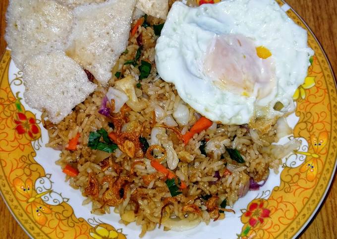 Yuk intip, Bagaimana cara membuat 81.Nasi Goreng Terasi Saus Tiram dijamin nagih banget