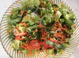 Foto de Salada com Molho de Tangerina