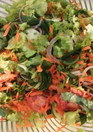 Foto de Salada com Molho de Tangerina