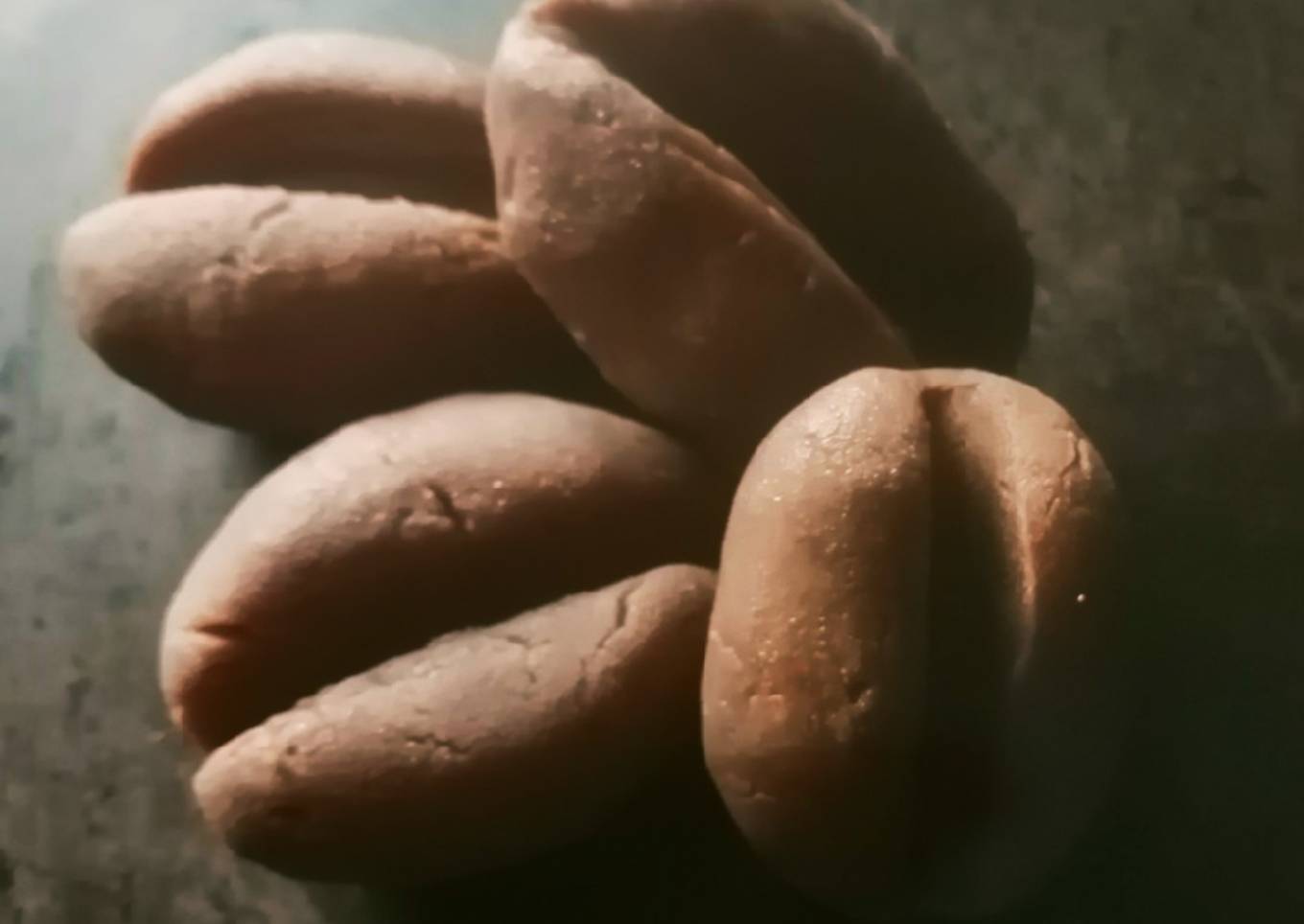 Coffee Bean shaped coffee pedas