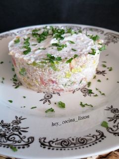 Una foto de Ensaladilla de quinoa y pollo asado