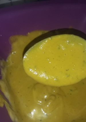 Una foto de Salsa de mostaza con miel