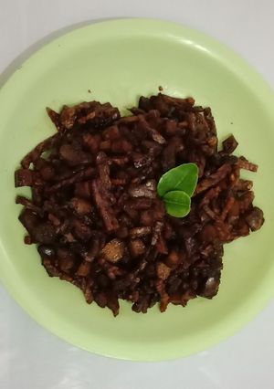 Foto resep Sambel goreng campur (Tempe, Ati ayam & Kentang) 😋