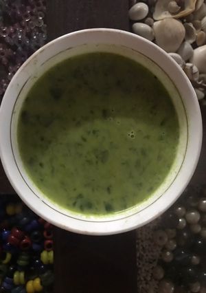 A picture of Spinach Soup.
