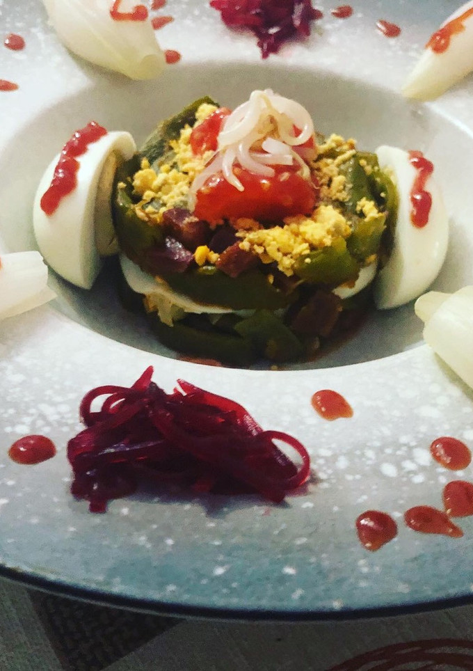 Una foto de Judías verdes salteadas con jamón