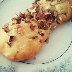 A picture of Chocolate Pecan Croisant.