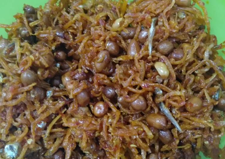 Resep: Kering kentang teri kacang yang Lezat