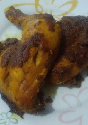 Foto resep Ayam bakar padang