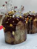 Mini panettone de chocolate