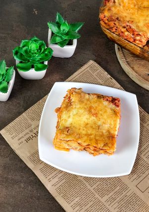 O poză a rețetei Lasagna cu pui.