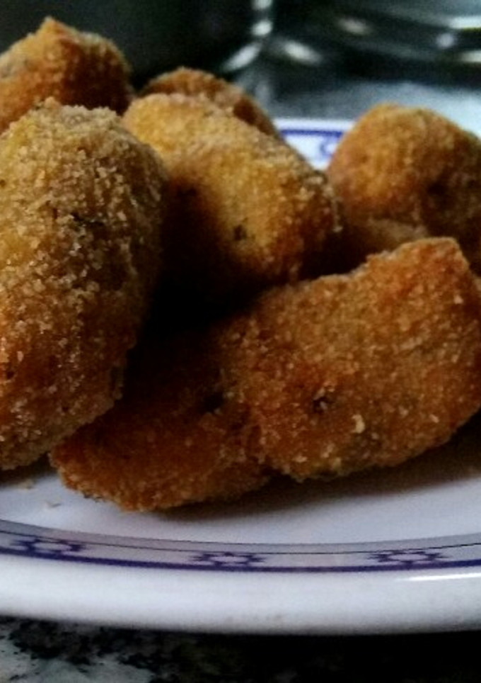 Una foto de Croquetas con sobras