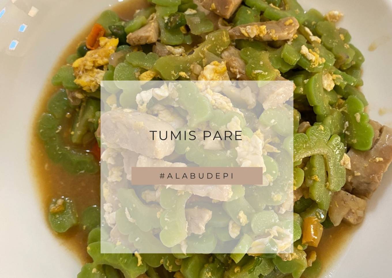 Tumis Pare Tempe