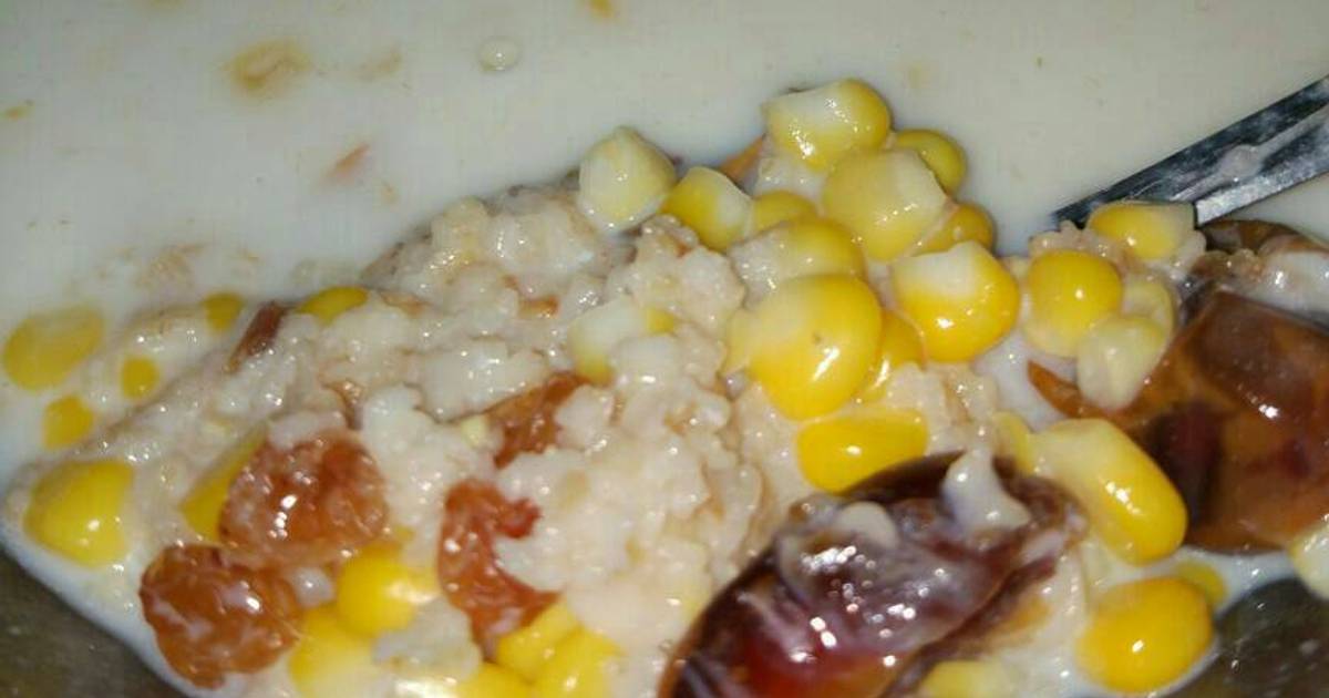  Resep  Sarapan Oatmeal  Jagung  Kurma dan Kismis oleh 