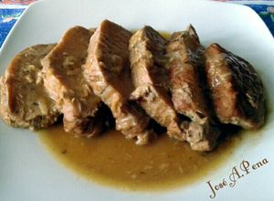 Foto principal de 📌Cinta de lomo de cerdo en salsa