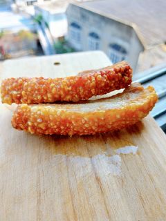 รูปของ หมูกรอบ จากหม้ออบลมร้อนค่ะ