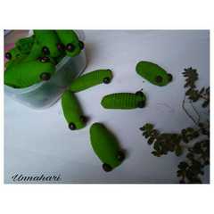 รูปของ Catterpillar cookies