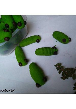 Foto resep Catterpillar cookies