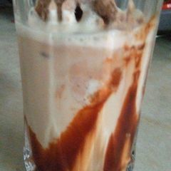 A picture of Cold coffee for ice-cream.