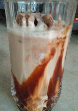 A picture of Cold coffee for ice-cream.