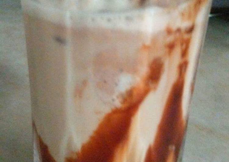 Cold coffee for ice-cream