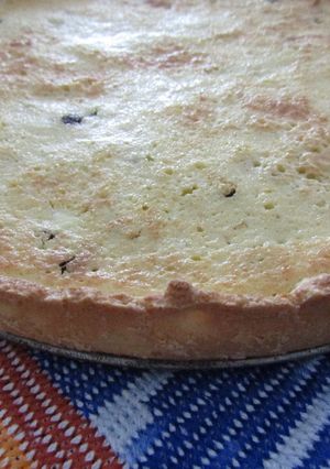 Una foto de Tarta de ricota y chocolate