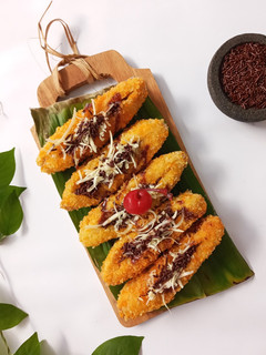 Foto resep Pisang Goreng Cokelat Keju