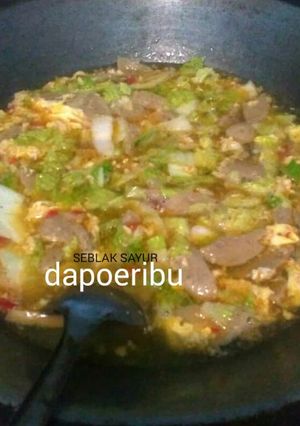 Foto resep Seblak Sayur