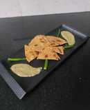 Leftover dal paratha
