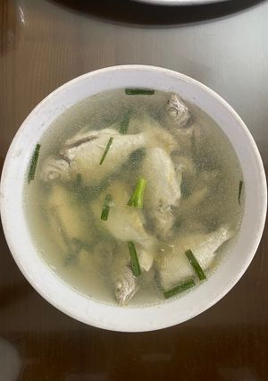 Hình của món Cá ót nấu chua.