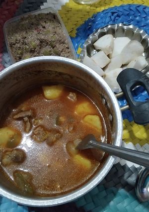 عکسی از دستور آب گوشت پخته