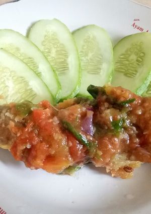 Foto resep Ayam geprek pedasss