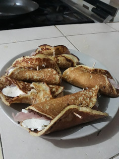 Una foto de Crepas de avena