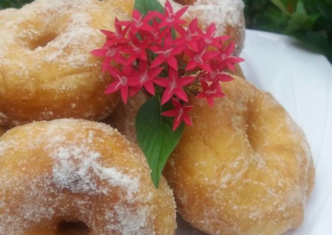 Donat Gula Tanpa Telur