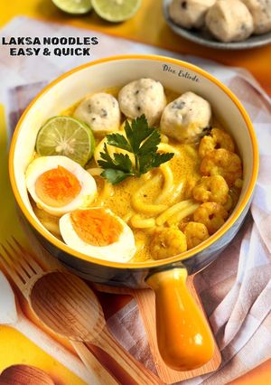 Foto resep Laksa Noodles (Easy & Quick)