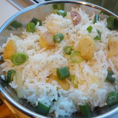 Garlic Fried Rice A picture of Garlic Fried Rice.