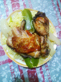 صورة لوصفة رشتة بالخضر والدجاج😘😋